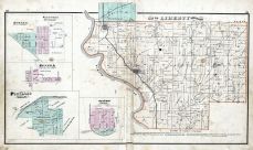Liberty Township, Howard, Westport, Sylvania, Portland Mills, Waterman, Parke County 1874